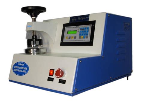 digital bursting strength tester manufacturers|bursting strength tester manual.